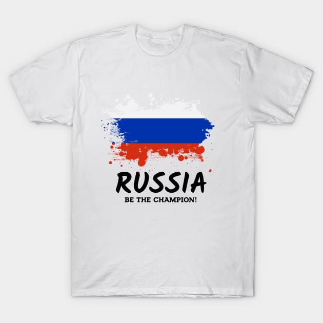 Fifa World Cup 2018 Russia T-Shirt by VEKTORKITA